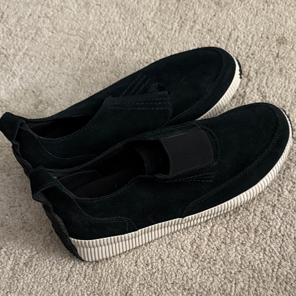 Black Sorel Slip-On Sneakers